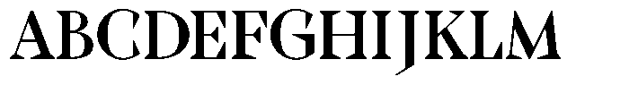 Locusta Display Font UPPERCASE