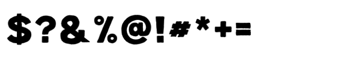 Lodgepole Book Solid Font OTHER CHARS