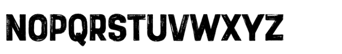 Lodgepole Regular Grit Font UPPERCASE