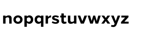 Loew Next Arabic Extra Bold Font LOWERCASE
