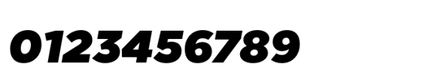 Loew Next Black Italic Font OTHER CHARS