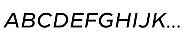 Loew Next Medium Italic Font