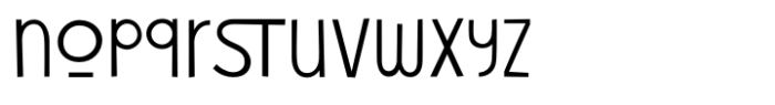 Lofist Font LOWERCASE