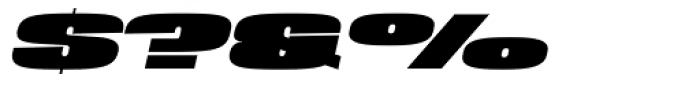 Loft Mammoth Italic Font OTHER CHARS