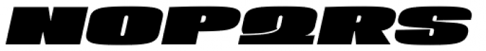 Loft Std Mammoth Italic Font UPPERCASE