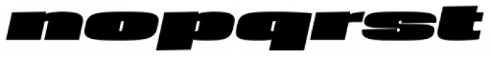 Loft Std Mammoth Italic Font LOWERCASE