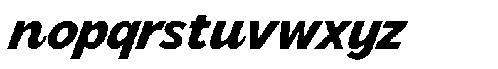 LogPose Log Pose Bold Italic Font LOWERCASE