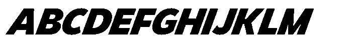 LogPose Log Pose Extra Bold Italic Font UPPERCASE