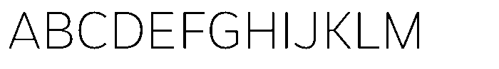 LogPose Log Pose Extra Light Font UPPERCASE
