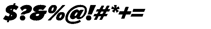 LogPose Log Pose Heavy Italic Font OTHER CHARS