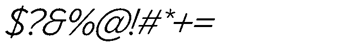 LogPose Log Pose Light Italic Font OTHER CHARS
