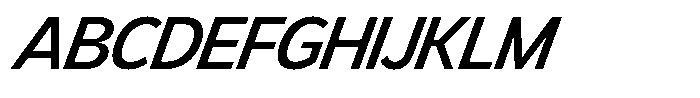 LogPose Log Pose Medium Italic Font UPPERCASE