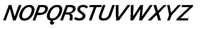 LogPose Log Pose Medium Italic Font UPPERCASE