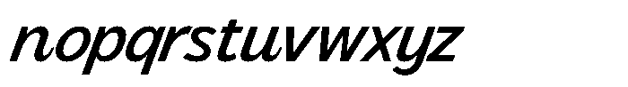 LogPose Log Pose Medium Italic Font LOWERCASE