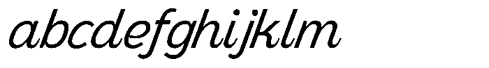 LogPose Log Pose Regular Italic FONT