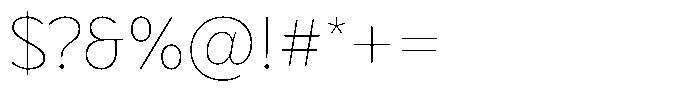 LogPose Log Pose Thin Font OTHER CHARS