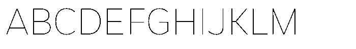 LogPose Log Pose Thin Font UPPERCASE