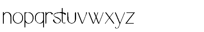 Logate Regular Font LOWERCASE