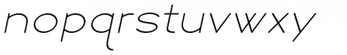 Logo Sans Italic Font LOWERCASE