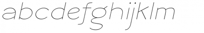 Logo Sans Light Italic Font LOWERCASE