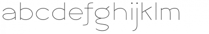 Logo Sans Light Font LOWERCASE