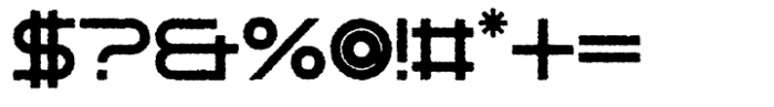 Logoart Roughen Font OTHER CHARS