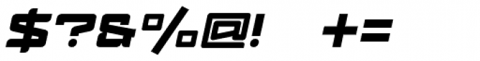 Logofontik 4F Italic Font OTHER CHARS