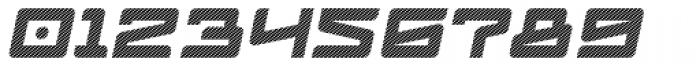 Logofontik Stripes 4F Italic Font OTHER CHARS