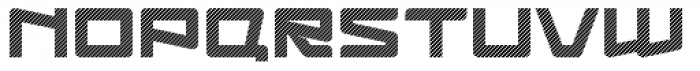 Logofontik Stripes 4F Font UPPERCASE