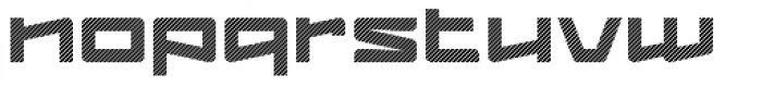 Logofontik Stripes 4F Font LOWERCASE