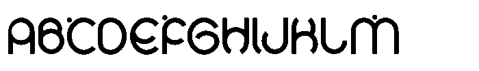 Logoza Font UPPERCASE