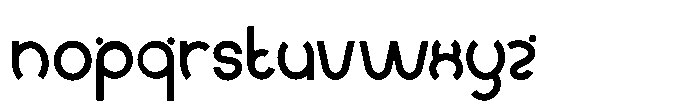 Logoza Font LOWERCASE