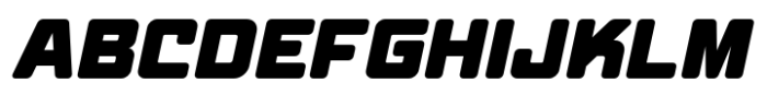 Lohamon Black Italic Font UPPERCASE