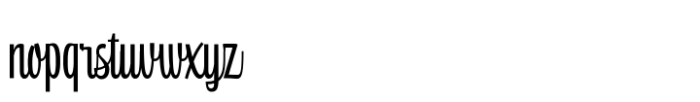 Lohgant Font LOWERCASE