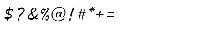 Loisella Font OTHER CHARS