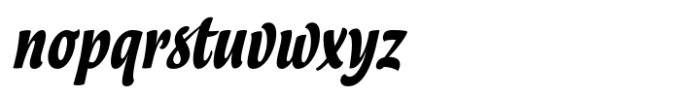 Lokal Script Medium Italic Font LOWERCASE