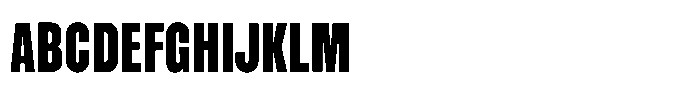 Lokanova Pro Extra Bold Font UPPERCASE