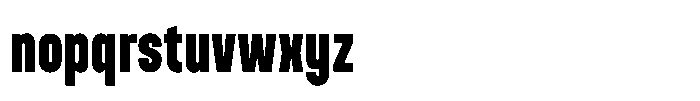 Lokanova Pro Extra Bold Font LOWERCASE