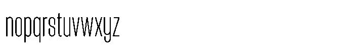 Lokanova Pro Extra Light Font LOWERCASE