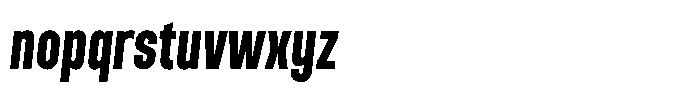 Lokanova Pro Lokanova Italic Bold Font LOWERCASE