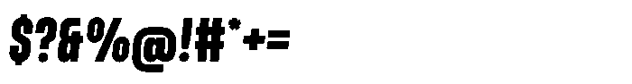 Lokanova Pro Lokanova Italic Extra Bold Font OTHER CHARS