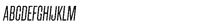 Lokanova Pro Lokanova Italic Light Font UPPERCASE