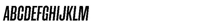 Lokanova Pro Lokanova Italic Medium Font UPPERCASE