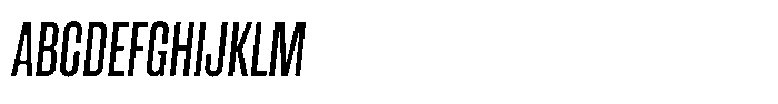 Lokanova Pro Lokanova Italic Regular Font UPPERCASE