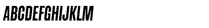 Lokanova Pro Lokanova Italic Semi Bold Font UPPERCASE