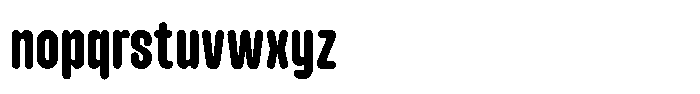 Lokanova Pro Lokanova Rounded Bold Font LOWERCASE
