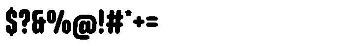 Lokanova Pro Lokanova Rounded Extra Bold Font OTHER CHARS