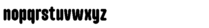 Lokanova Pro Lokanova Rounded Extra Bold Font LOWERCASE