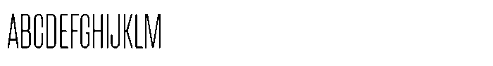 Lokanova Pro Lokanova Rounded Extra Light Font UPPERCASE