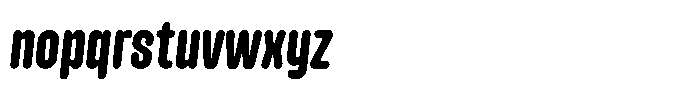 Lokanova Pro Lokanova Routalic Bold Font LOWERCASE